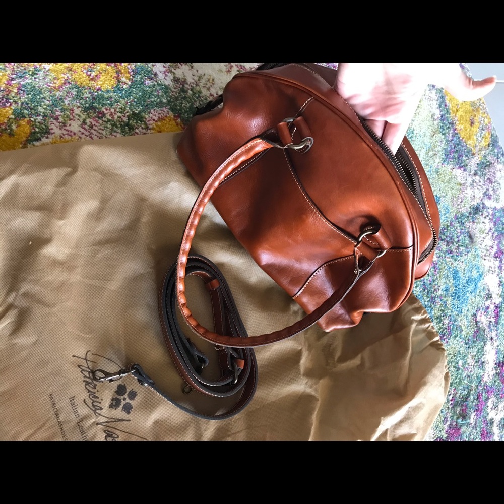 Patricia Nash Italian Leather Handbag - image 8